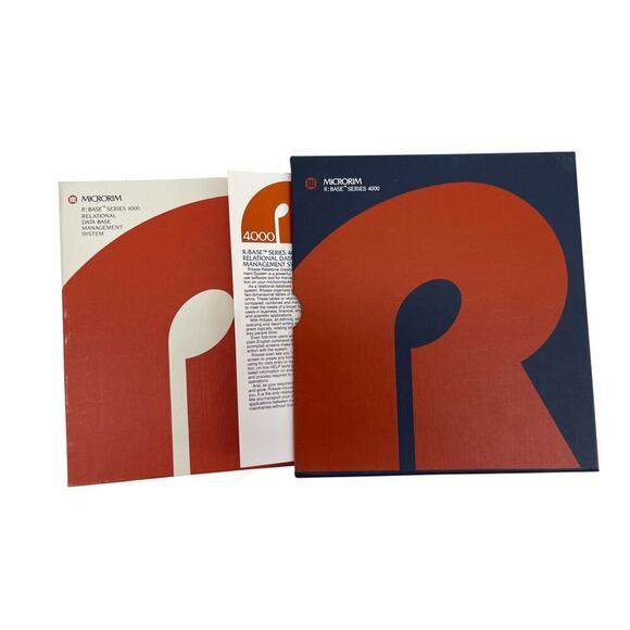 Vintage Microrim R:BASE Series 4000 Database Software for IBM PC MS-DOS - Picture 2 of 6